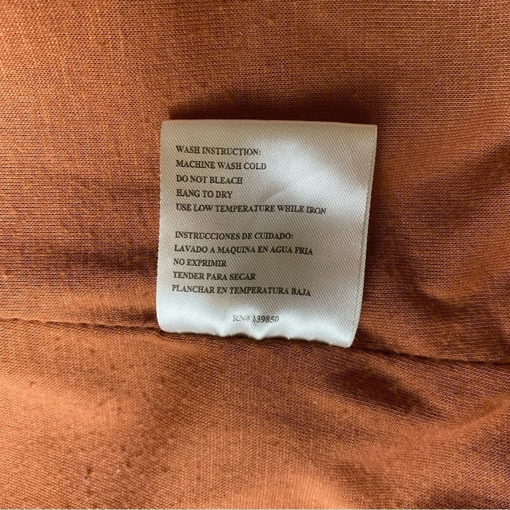 Snobbish Collection Utility Vest Size Small Rust - Picture 7 of 13